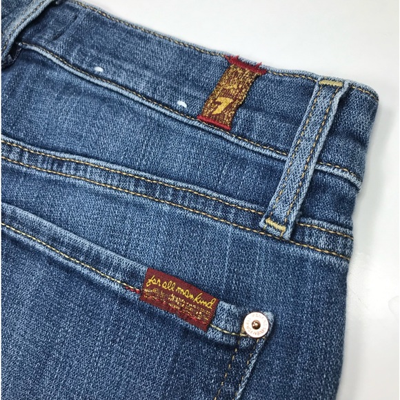 7 For All Mankind Boyfriend Jeans (Josefina) - 26 Like New - Picture 3 of 6